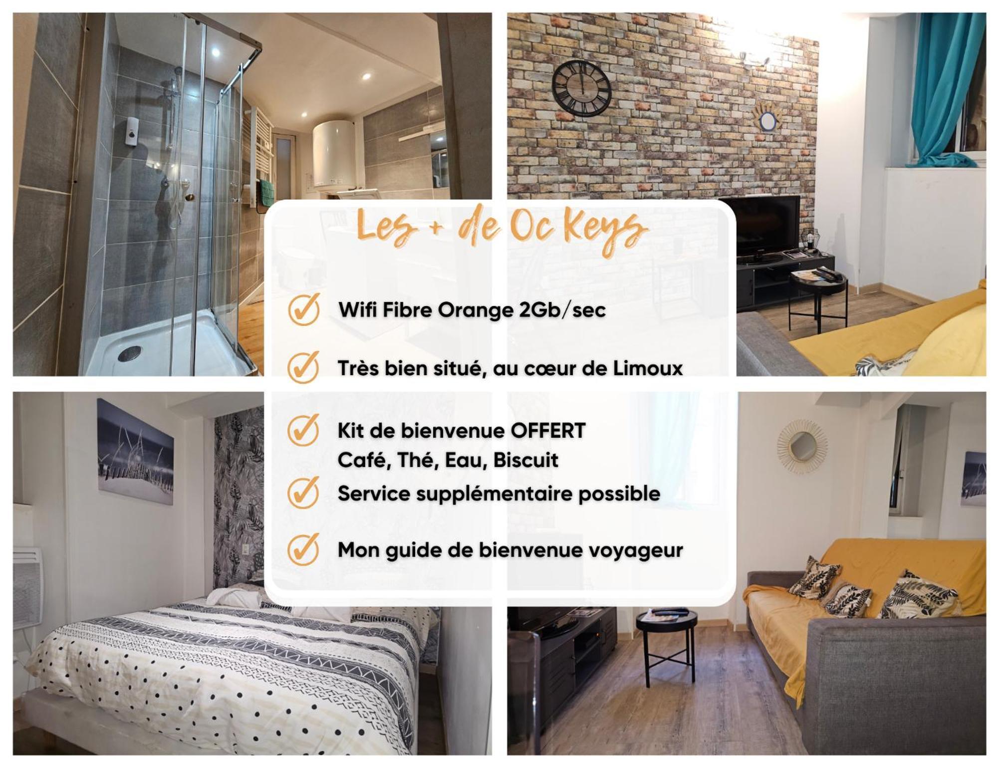 Appartamento Le Cathare-Limoux-Wifi-Parking Free-Oc-Keys Esterno foto