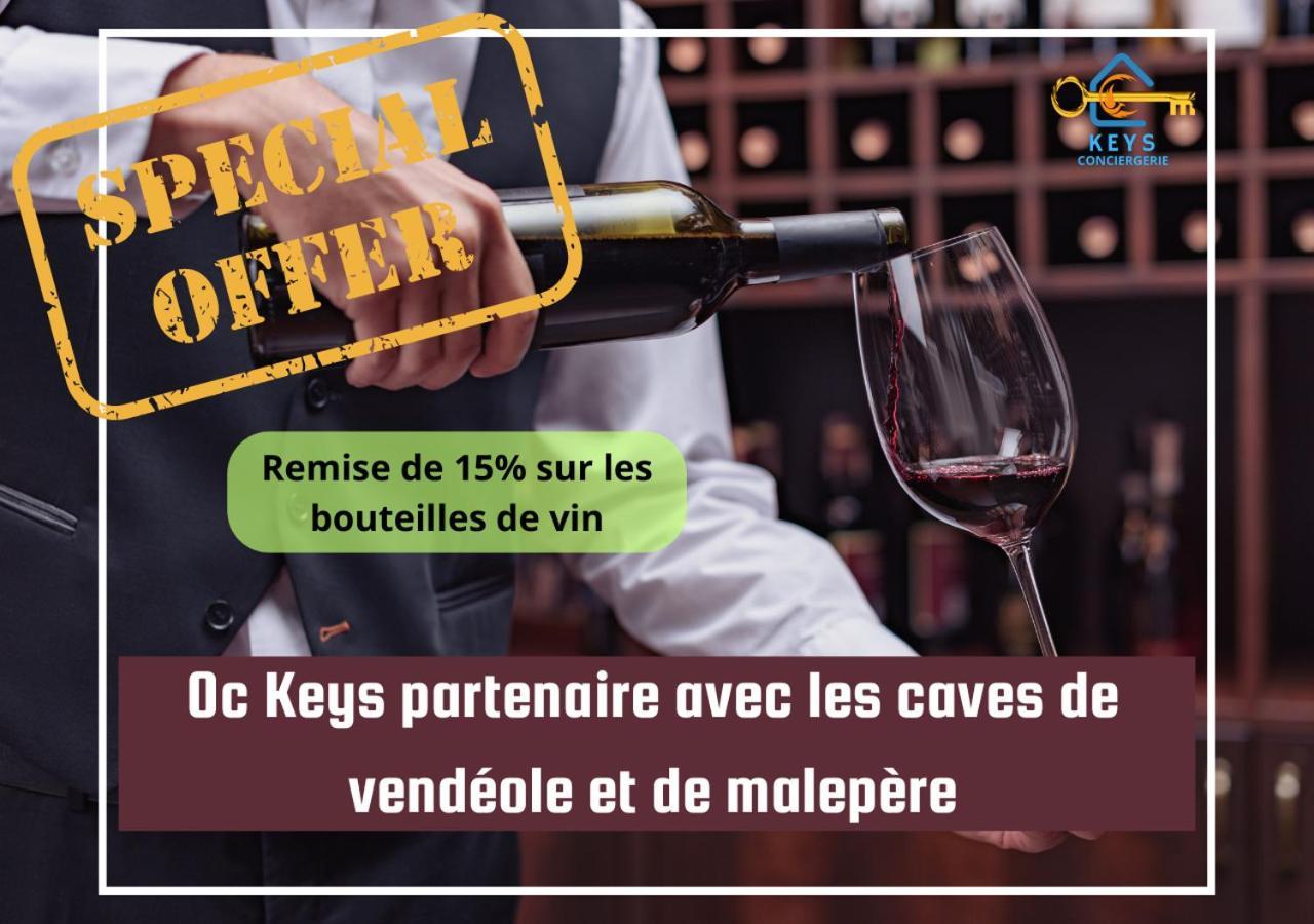 Appartamento Le Cathare-Limoux-Wifi-Parking Free-Oc-Keys Esterno foto