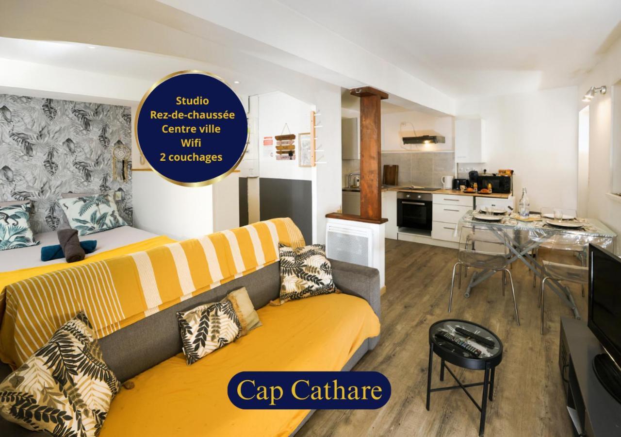Appartamento Le Cathare-Limoux-Wifi-Parking Free-Oc-Keys Esterno foto